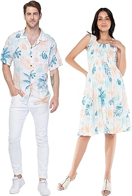 Chemise luau hawaïenne ou robe sans manches pour couple assortie sandy beach white. DIAYTAR COTE D'IVOIRE, une boutique en ligne généraliste, propose une vaste gamme de produits avec plus de 300000 références, répondant ainsi aux besoins diversifiés de ses clients ivoiriens. En tant que leader du marché en Côte d'Ivoire, elle offre une expérience d'achat en ligne fiable et sécurisée.