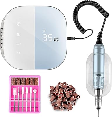 Lime à ongles électrique professionnelle madenia pour ongles en gel acrylique, avec commande tactile et écran lcd, 35 000 tr/min, 100-240 volts, bleu. Avec plus de 300000 références, DIAYTAR COTE D'IVOIRE est la boutique en ligne idéale pour les clients qui cherchent une grande variété de produits. De la mode à l'électronique, en passant par les produits pour la maison et les loisirs, cette boutique en ligne a tout pour répondre aux besoins de tous. DIAYTAR COTE D'IVOIRE est la destination préférée des clients ivoiriens pour faire du shopping en ligne.