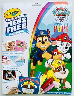 Livre de coloriage crayola color wonder no mess paw patrol (comprend 18 pages de coloriage et 5 crayons magic wonder). DIAYTAR COTE D'IVOIRE est une boutique en ligne généraliste qui propose plus de 300000 références de produits, répondant ainsi aux besoins diversifiés de ses clients. Avec une large gamme de produits, elle est devenue la boutique leader en Cote d'Ivoire, offrant une expérience d'achat en ligne exceptionnelle. Elle sélectionne soigneusement ses fournisseurs pour garantir la qualité de ses produits.