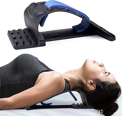 Appareil d'extension du cou pour soulager les douleurs cervicales, relaxant du haut du dos et des épaules en plastique castwave pour la relaxation musculaire et l'alignement de la colonne vertébrale, dispositif de traction cervicale réglable à 4 niveaux. Avec une offre immense et variée, DIAYTAR COTE D'IVOIRE permet à ses clients de trouver facilement ce qu'ils recherchent, que ce soit des produits alimentaires, des vêtements, des accessoires ou des produits high-tech.