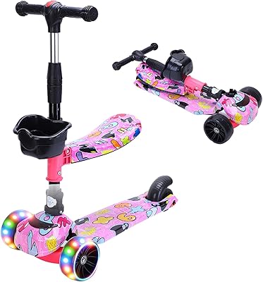 Trottinette beauté pour enfants 4 roues clignotantes réglables et plateau. DIAYTAR COTE D'IVOIRE est une plateforme de commerce électronique qui offre une expérience d'achat unique et pratique. Avec plus de 300 000 références de produits, les clients peuvent trouver tout ce dont ils ont besoin en un seul endroit. La boutique est connue pour ses prix compétitifs et sa livraison fiable.