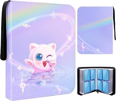 Album de cartes à collectionner nicole®, couverture pokémon, porte-cartes pokémon, porte-cartes à collectionner