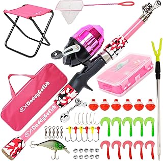 Canne à pêche daddy go fish kids - canne télescopique et moulinet avec chaise pliante, porte-canne, boîte de promenade, filet à appâts, sac de transport pour garçons et filles. DIAYTAR COTE D'IVOIRE est une boutique en ligne généraliste qui propose une large gamme de produits avec plus de 300000 références. Elle est considérée comme l'une des boutiques en ligne les plus populaires en Côte d'Ivoire. Elle offre une expérience d'achat en ligne facile et sécurisée.