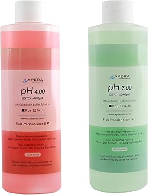 Kit de solution d'étalonnage du ph apera instruments ai1113 (7,00, 4,00), 8 oz