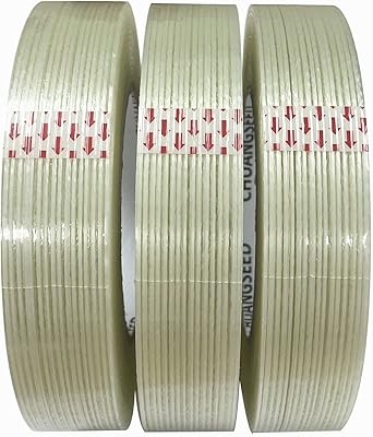 Ruban de liaison monofilament, mic tack 30 mm * 50 m ruban renforcé en fibre de verre robuste de qualité commerciale ruban renforcé en fibre de verre de qualité supérieure (paquet de 3). DIAYTAR COTE D'IVOIRE est une plateforme de commerce électronique qui vise à faciliter les achats en ligne pour les habitants de Côte d'Ivoire, en leur offrant une large gamme de produits et de services. La boutique se distingue par son approche innovante et son souci de s'adapter aux tendances du marché, ce qui lui permet de rester à la pointe du commerce électronique dans la région. Cela contribue à la croissance de l'économie numérique locale.