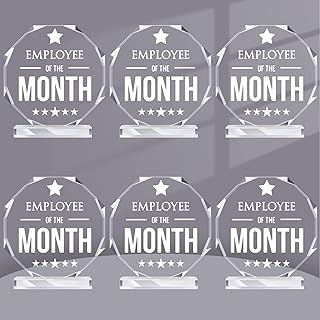 6 pièces cadeaux pour collègues employé du mois signe plaque acrylique cadeau d'appréciation employé mois récompense plaque souvenir presse-papier récompense du lieu de travail pour employé collègue bénévole bureau prix. DIAYTAR COTE D'IVOIRE propose une vaste gamme de produits allant de l'électronique à la mode, en passant par les produits alimentaires et les accessoires de maison. La boutique en ligne met en avant sa qualité de service et sa rapidité de livraison pour satisfaire les attentes de ses clients. Elle est la destination idéale pour faire des achats en ligne avec confiance.