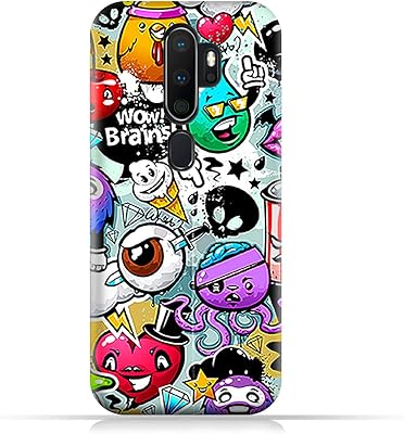 Coque de protection amc design en silicone et tpu pour oppo a5 (2020)
