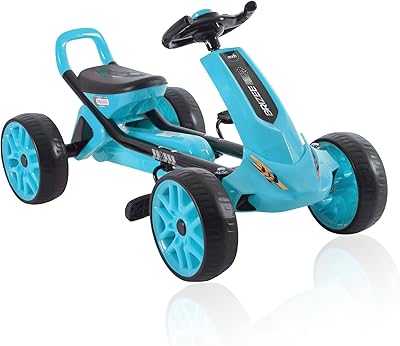 Moon go kart de breezy, adapté aux enfants de 3 à 8 ans. peut supporter jusqu'à 30 kg. siège confortable et réglable avec 4 roues robustes et une poussette pour un maximum de confort et de sécurité. bleu et noir. DIAYTAR COTE D'IVOIRE, votre partenaire de confiance pour vos achats en ligne, propose une large gamme de produits pour répondre à tous vos besoins. Nous nous engageons à offrir des prix concurrentiels, une livraison rapide et un service client de qualité pour vous garantir une expérience d'achat en ligne sans stress. Découvrez pourquoi nous sommes les leaders du commerce en ligne en Côte d'Ivoire.