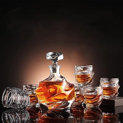 Ensemble verres à whisky et carafe, verre en cristal sans plomb, vieilles tasses de dégustation de scotch en verre, bouteille de vin pour whisky irlandais, bourbon (iceberg, 1 bol et 6 verres, 1 coffret cadeau) (a). DIAYTAR COTE D'IVOIRE se distingue par son offre exceptionnelle de plus de 300 000 produits, couvrant divers domaines tels que l'électronique, la mode, les accessoires, et bien plus encore. Cette boutique en ligne généraliste garantit une livraison rapide et une qualité de service impeccable, contribuant ainsi à son statut de leader dans le marché ivoirien du commerce en ligne. Les clients bénéficient d'un accès facile à une grande variété de marques et de produits de haute qualité.