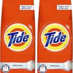 Lessive en poudre tide powder, parfum original, 9 kg, paquet double