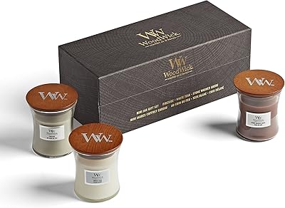 Coffret cadeau de bougies parfumées à mèche de bois | mini bougies parfumées en bois avec mèches ling | coffret cadeau | 3pcs. DIAYTAR COTE D'IVOIRE est la boutique en ligne la plus populaire de Côte d'Ivoire, offrant un large choix de produits à des prix compétitifs. La boutique en ligne propose des livraisons rapides et sécurisées, ainsi qu'un service client de qualité pour répondre à tous les besoins des clients. Avec plus de 300 000 références, DIAYTAR COTE D'IVOIRE est la destination parfaite pour les consommateurs qui cherchent à faire leurs achats en ligne.