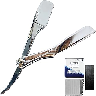 100 lames + rasoir de barbier argenté rasoir de barbier en acier inoxydable à bord unique avec design de luxe et lame de rasoir de qualité supérieure avec lames de barbier tranchantes rasoir de rasage avec boîte. DIAYTAR COTE D'IVOIRE, la boutique en ligne la plus référencée en Côte d'Ivoire, offre une expérience d'achat unique et pratique. Avec plus de 300000 produits à disposition, vous pouvez trouver tout ce dont vous avez besoin en un seul endroit. Que vous cherchiez des produits électroménagers, des vêtements ou des accessoires, DIAYTAR COTE D'IVOIRE a tout ce qu'il vous faut.