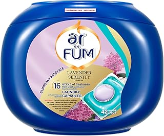 Capsules de lessive en mousse ar, 42 capsules, capsules de lessive de formule