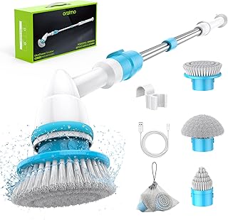 Épurateur électrique de salle de bain oraimo, épurateur sans fil 430 tr/min avec bras d'extension réglable pour salle de bain, 3 brosses remplaçables pour baignoire, coulis, carrelage, mur, sol, évier. Grâce à sa plateforme sécurisée et facile à utiliser, DIAYTAR COTE D'IVOIRE est devenue la référence pour les achats en ligne en Côte d'Ivoire.