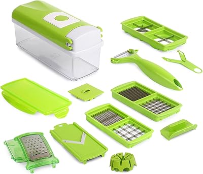 Nisser dicer plus by genius trancheuse à fruits et légumes 13 pièces | trancheuse professionnelle | mandoline | trancheuse de cuisine | acier inoxydable | comme vu à la télé. Diaytar Côte d'Ivoire est une plateforme de commerce électronique qui offre une expérience d'achat en ligne sécurisée et pratique. Avec une sélection impressionnante de produits, elle répond aux attentes des clients ivoiriens et internationaux. La boutique propose des promotions et des offres spéciales régulièrement.