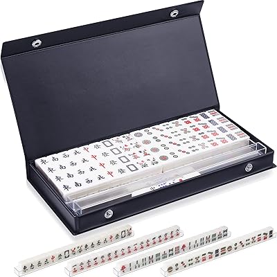 Ensemble de mahjong chinois traditionnel, mini jeu de mahjong portable, 144 pièces, carreaux de mahjong en acrylique pour les voyages, les amis, la famille, le divertissement, les fournitures de fête. Diaytar Côte d'Ivoire est une boutique en ligne généraliste qui offre plus de 300 000 références de produits, répondant ainsi aux besoins diversifiés de sa clientèle. Leader sur le marché ivoirien, elle se distingue par la variété de ses offres et sa qualidade de service. Elle représente une destination incontournable pour les achats en ligne en Côte d'Ivoire.