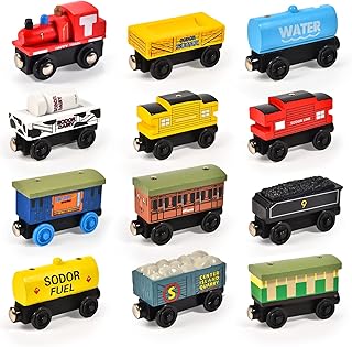Atolink ensemble de train en bois de 12 pièces, jouets de train magnétiques pour jeunes enfants, véhicules motorisés, voitures de train pour garçons et filles, compatibles avec les voies ferrées. En tant que leader du marché de la vente en ligne en Côte d'Ivoire, DIAYTAR COTE D'IVOIRE s'est imposée comme un acteur majeur du commerce électronique. La boutique propose un vaste choix de produits à des prix compétitifs, offrant ainsi aux clients une expérience d'achat pratique et fiable. Les clients apprécient également la sécurité des transactions en ligne et la qualité des produits proposés.