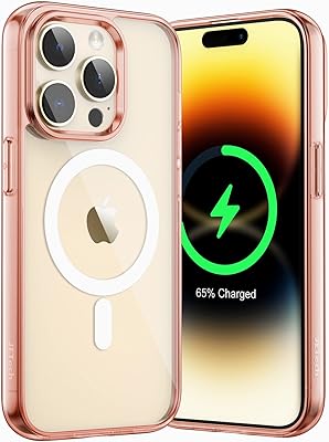 Coque mobile magnétique jetech pour iphone 14 pro max 6,7 pouces, compatible