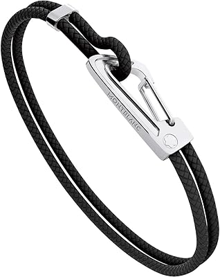 Bracelet en cuir tressé
