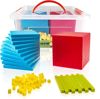 Ensemble de dix blocs brabourg piece ten - 121 pièces, base 10 ensembles