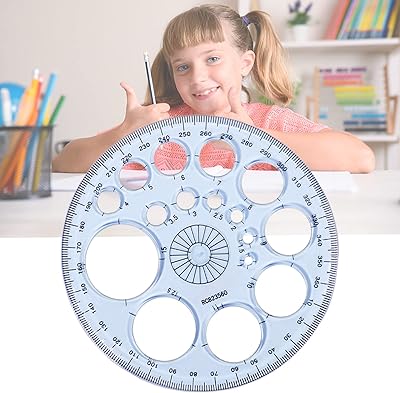 Paquet de 2 modèles de pochoirs de dessin de cercle multifonctions, outil de dessin de cercle, semi-diamètre de 1 à 15 mm pour contracter un modèle de cercles gratuits pour l'école, modèle de pochoir d'outil de dessin de cercle. DIAYTAR COTE D'IVOIRE est déterminée à offrir à ses clients l'expérience d'achat en ligne la plus agréable et la plus pratique possible, avec des fonctionnalités telles que la livraison à domicile, le paiement en ligne sécurisé et le suivi des commandes en temps réel. La boutique est également active sur les réseaux sociaux pour rester en contact avec ses clients et leur offrir des promotions exclusives.
