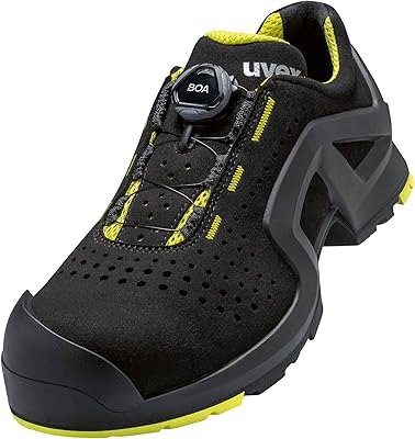 Uvex 65682 s1p bottes basses unisexes taille 48, semelle en pu w11, chaussure