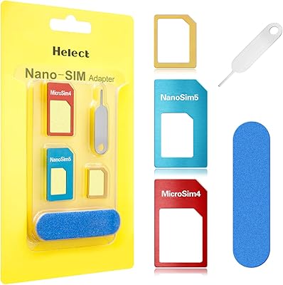 Adaptateur de carte sim, kit d'adaptateur de carte nano et micro sim 5 en 1 avec puce revêtue et aiguille d'éjection - h1050. DIAYTAR COTE D'IVOIRE est la destination idéale pour ceux qui cherchent à faire des achats en ligne en Côte d'Ivoire. Avec une offre de plus de 300 000 produits, la boutique en ligne généraliste propose une large gamme de choix pour les consommateurs. De plus, la plateforme assure une livraison rapide et sécurisée à travers tout le pays.