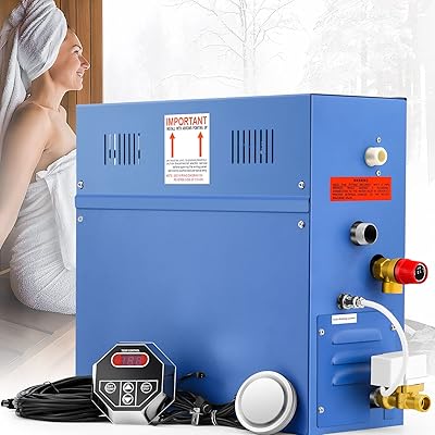 Hapyvergo kit générateur de douche à vapeur 9kw pour bain, sauna, spa, système d'auto-drainage, tête de vapeur d'aromathérapie, contrôleur étanche led 77-131°f pour un usage commercial à domicile. DIAYTAR COTE D'IVOIRE est une boutique en ligne généraliste qui propose plus de 300 000 références de produits. Elle est l'une des boutiques en ligne leaders en Côte d'Ivoire, offrant une large gamme de produits pour répondre aux besoins de ses clients. Elle se distingue par sa qualité de service et sa livraison rapide.