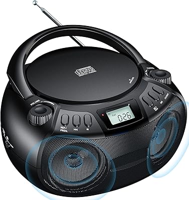 Lecteur cd portable goray, haut-parleur stéréo boombox avec bluetooth, radio am/fm, port usb, lecture mp3, entrée aux 3,5 mm, port casque et écran lcd. DIAYTAR COTE D'IVOIRE, leader dans le commerce en ligne en Côte d'Ivoire, propose une large gamme de produits avec plus de 300 000 références. Cette boutique en ligne généraliste offre aux clients une expérience d'achat unique et pratique. Elle permet aux consommateurs d'accéder à une multitude de produits en un seul endroit.
