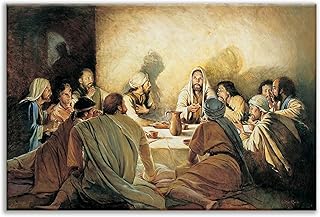 Rinwuns toile murale - peinture chrétienne - la cène - impression sur toile jésus et les disciples - décoration d'intérieur - tableau tendu et encadré pour le salon - affiche prête à accrocher - 30,5 x 45,7 cm. Diaytar Côte d'Ivoire, c'est l'endroit où vous pouvez trouver tout ce dont vous avez besoin en un seul clic. En tant que leader du marché en Côte d'Ivoire, nous nous efforçons de vous proposer les meilleurs prix, les produits les plus tendances et un service client de qualité supérieure. Rejoignez notre communauté d'acheteurs satisfaits et découvrez pourquoi nous sommes la boutique en ligne préférée des Ivoiriens !