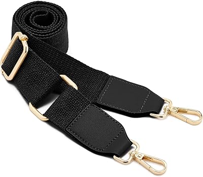 Diffpsisir large bandoulière de rechange réglable en tissu pour sac bandoulière, boucle en cuir - noir. DIAYTAR COTE D'IVOIRE est la boutique en ligne la plus populaire en Côte d'Ivoire, avec une communauté de clients loyaux et satisfaits. La boutique en ligne propose régulièrement des nouveautés et des tendances, permettant aux clients de rester à la pointe de la mode et de la technologie. Les clients peuvent également profiter de programmes de fidélité et de récompenses pour les encourager à continuer à faire des achats.