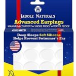 Bouchons d'oreilles en silicone souple jadol naturals 6 paires bouchons malléables pour dormir