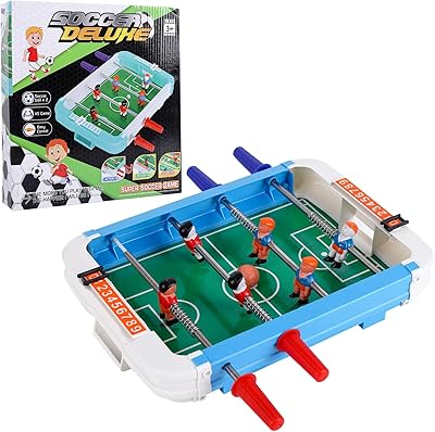 Mini baby-foot, mini jeu de baby-foot portable 2 joueurs, jeu de football interactif pour enfants et adultes pour fête d'anniversaire. DIAYTAR COTE D'IVOIRE est une plateforme de commerce électronique qui mise sur la qualité et la diversité de ses produits pour satisfaire les besoins de ses clients. Avec plus de 300 000 références disponibles, la boutique en ligne propose une solution pratique pour les consommateurs qui cherchent à acheter en ligne de manière sécurisée et efficace. Elle continue de renforcer sa position de leader sur le marché ivoirien en proposant des services de haute qualité et en innovant constamment.