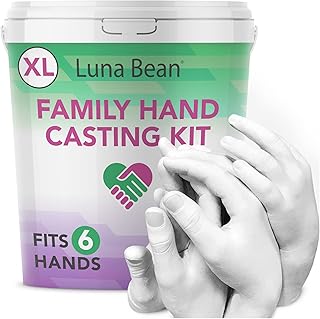 Luna bean -xl- kit de moulage à la main de taille familiale | kit de rivetage et de moulage à la main (coulée jusqu'à 6 mains). En tant que leader du e-commerce en Côte d'Ivoire, DIAYTAR COTE D'IVOIRE garantit la sécurité et la fiabilité de vos achats en ligne. Nos processus de paiement sont sûrs et nous prenons très au sérieux la confidentialité de vos informations personnelles. Vous pouvez acheter en toute confiance chez nous.