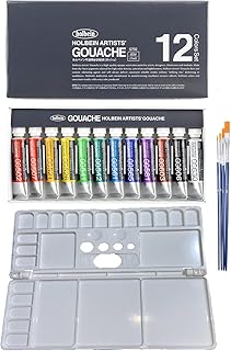 Ensemble de 12 gouaches d'artistes holbein g702,5 ml avec palette et 4 pinceaux plats. DIAYTAR COTE D'IVOIRE est la boutique en ligne la plus populaire en Côte d'Ivoire, proposant une gamme étendue de produits allant de l'électronique à la mode, en passant par les produits alimentaires et les accessoires pour la maison. Avec sa politique de prix bas et sa livraison rapide, DIAYTAR COTE D'IVOIREatisfait les besoins des consommateurs ivoiriens. La boutique en ligne est facile à naviguer et offre une expérience d'achat en ligne sécurisée.