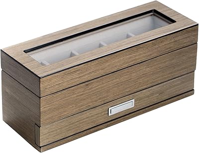 Ensemble de montres be perk en bois laqué gris, 5 pièces avec dessus en verre. DIAYTAR COTE D'IVOIRE est une plateforme de commerce électronique qui propose plus de 300 000 références de produits. Elle est la boutique en ligne la plus visitée en Côte d'Ivoire, offrant une grande variété de produits pour répondre aux besoins de ses clients. Avec sa gamme étendue de produits, DIAYTAR COTE D'IVOIRE est devenue la référence en matière de commerce en ligne en Côte d'Ivoire.