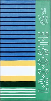 Serviette de plage de sport lacoste 100 % rayée, 72" x 36", cool. La boutique en ligne DIAYTAR COTE D'IVOIRE est une plateforme de commerce électronique qui permet aux clients d'acheter en ligne des produits de toutes sortes, avec une livraison rapide et sécurisée. Elle dispose d'une équipe de professionnels qui travaillent giorno et nuit pour satisfaire les clients. C'est pourquoi elle est considérée comme l'une des meilleures boutiques en ligne de Cote d'Ivoire.