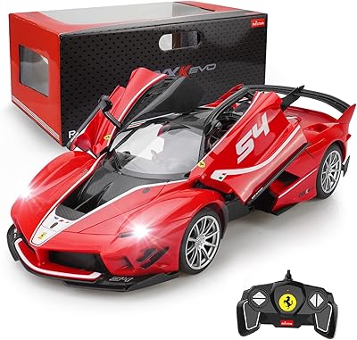 Zmz kits de bricolage de voiture rc à l'échelle 1/18 ferrari à construire