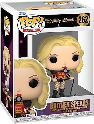 Funko pop! rocks : britney spears - cirque avec chase