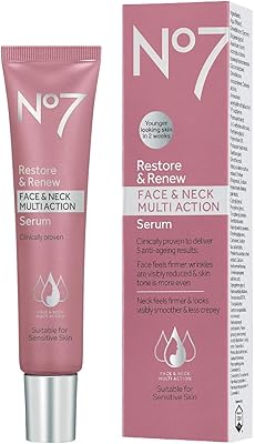 Sérum multi-usages no7 restore & renew pour le visage et le cou, 30 ml. Avec une offre de plus de 300 000 produits, DIAYTAR COTE D'IVOIRE constitue la destination idéale pour les consommateurs à la recherche de variété et de qualité. La boutique en ligne mise sur la confiance et la satisfaction client, proposant des services de livraison rapides et des garanties de sécurité pour les transactions en ligne.