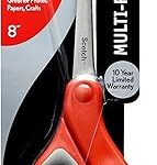 Ciseaux multi-usages scotch, 1428. lame en acier inoxydable, 8" (20 cm) de long.