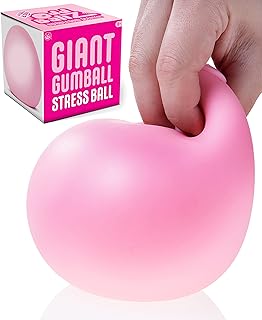 Balle anti-stress géante gumball : une balle anti-stress de taille géante qui sent