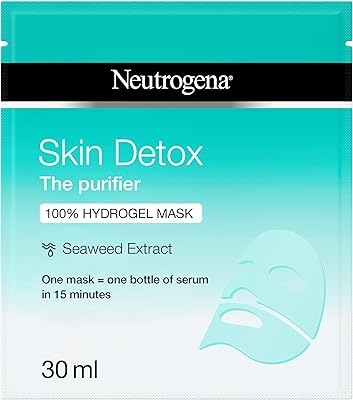 Masque facial hydratant détoxifiant neutrogena pour une peau fraîche, hydratée et récupérée, 30