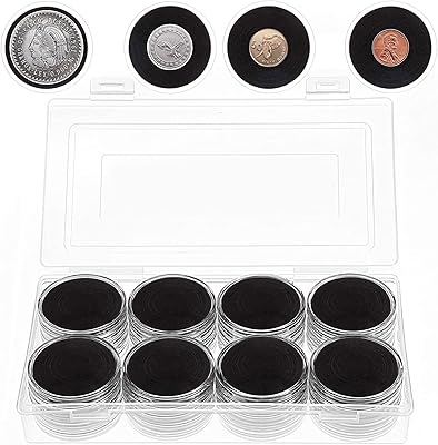 Capsules de pièces de monnaie 40 pièces 46mm, boîte de rangement en plastique avec joint en mousse, étui porte-monnaie pour fournitures de collecte de pièces de monnaie 8 tailles (17/20/25/27/30/35/40/46mm) transparent. Avec plus de 300000 références, DIAYTAR COTE D'IVOIRE offre à ses clients un choix incroyable pour répondre à tous leurs besoins. La boutique propose régulièrement des promotions et des offres spéciales pour permettre à ses clients de faire des économies sur leurs achats en ligne.