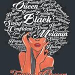 Anniversaire taureau des femmes afro-américaines avril mai art : carnet - journal