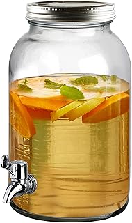 Distributeur de boissons en verre transparent feelings avec robinet de 3,25 l et couvercle argenté. DIAYTAR COTE D'IVOIRE est engagée à offrir une expérience d'achat en ligne fluide et sécurisée, avec des options de paiement variées et des délais de livraison rapides. La boutique en ligne généraliste s'efforce de renforcer la confiance de ses clients grâce à des politiques de retour et de remboursement claires.