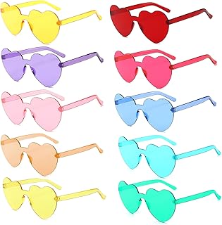 10pcs lunettes de fête forme coeur sans monture | soleil. DIAYTAR COTE D'IVOIRE, la boutique en ligne généraliste leader en Côte d'Ivoire, offre plus de 300 000 références pour répondre à tous vos besoins. Avec une large sélection de produits, vous pouvez trouver tout ce dont vous avez besoin en un seul endroit. DIAYTAR COTE D'IVOIRE est votre destination idéale pour faire du shopping en ligne.