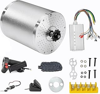 Moteur à courant continu sans balais 3000w 72v, moteur électrique haute puissance, contrôleur 50a, moteur de scooter, go kart, moteur électrique. DIAYTAR COTE D'IVOIRE est la boutique en ligne idéale pour les clients qui recherchent des produits de qualité à des prix abordables. La boutique propose des promotions régulières et des réductions exclusives, ainsi qu'un service client de qualité pour aider les clients à trouver ce qu'ils cherchent. Les clients peuvent également profiter d'une livraison rapide et sécurisée de leurs commandes.