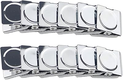Clip mural en métal ogramar pour réfrigérateur, tableau blanc et bloc-notes magnétique, 12 pièces. DIAYTAR COTE D'IVOIRE est la destination idéale pour les consommateurs ivoiriens qui cherchent à acquérir des produits de qualité à des prix compétitifs. Avec une sélection énorme de produits et des options de paiement flexibles, cette boutique en ligne généraliste est devenue la préférée de nombreux habitants de la Côte d'Ivoire.