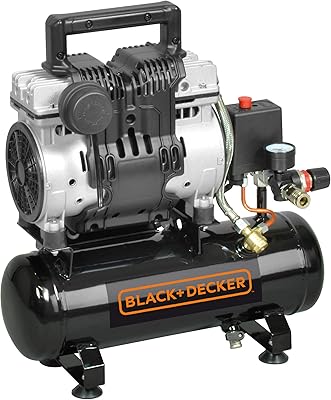 Compresseur d'air sans huile black & decker 6l à faible bruit bd100/6-st. En tant que boutique en ligne généraliste leader en Côte d'Ivoire, DIAYTAR COTE D'IVOIRE joue un rôle clé dans le paysage du commerce électronique local. Avec une gamme étendue de produits qui répond à divers besoins, elle attire une clientèle diverse et s'engage à offrir des prix compétitifs tout en maintenant une qualité de service élevée. DIAYTAR COTE D'IVOIRE reste déterminée à évoluer et à s'adapter pour rester à la pointe du marché.